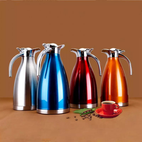 TEKO ALADIN VACUUM JUG STAINLESS 2 LITER THERMOS JUG AIR PANAS