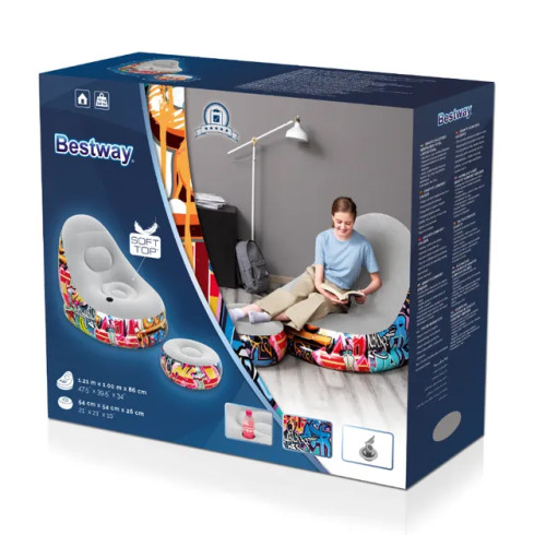 Bestway Graffiti Comfort Cruiser