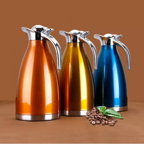 TEKO ALADIN VACUUM JUG STAINLESS 2 LITER THERMOS JUG AIR PANAS