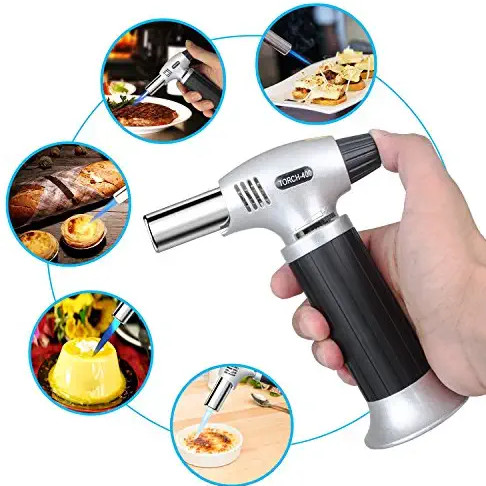 Micro Cooking Torch Lighter Kitchen Craft Cooking Baking Blow torch BBQ Outdoor