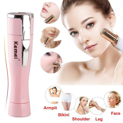 KEMEI KM-1012 Lady Women Shaver Epilator Hair Remover for Women