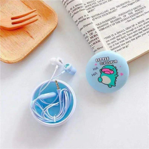 Headphone with Cartoon Storage Box for Music
